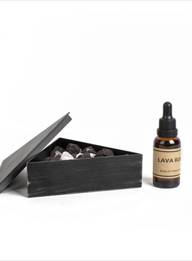 现代轻奢样板间无烟火天然矿石精油香薰创意摆件杜克火山石扩香器