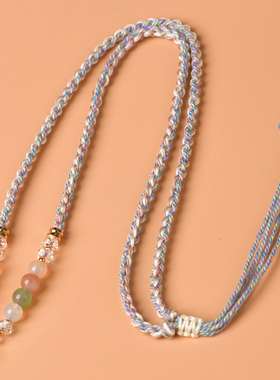 弹幕纯水晶棉绳情侣柔软舒服