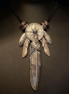 项链吊坠HorizonBlue925银