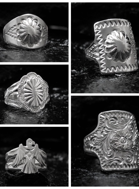 ARIZONAFREEDOM复古男女戒指