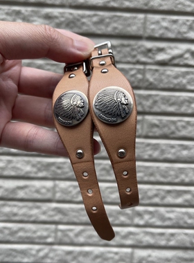 REDMOON印第安扣皮手环手镯