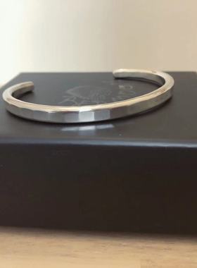 槌目手镯REDMOON925银休闲男女