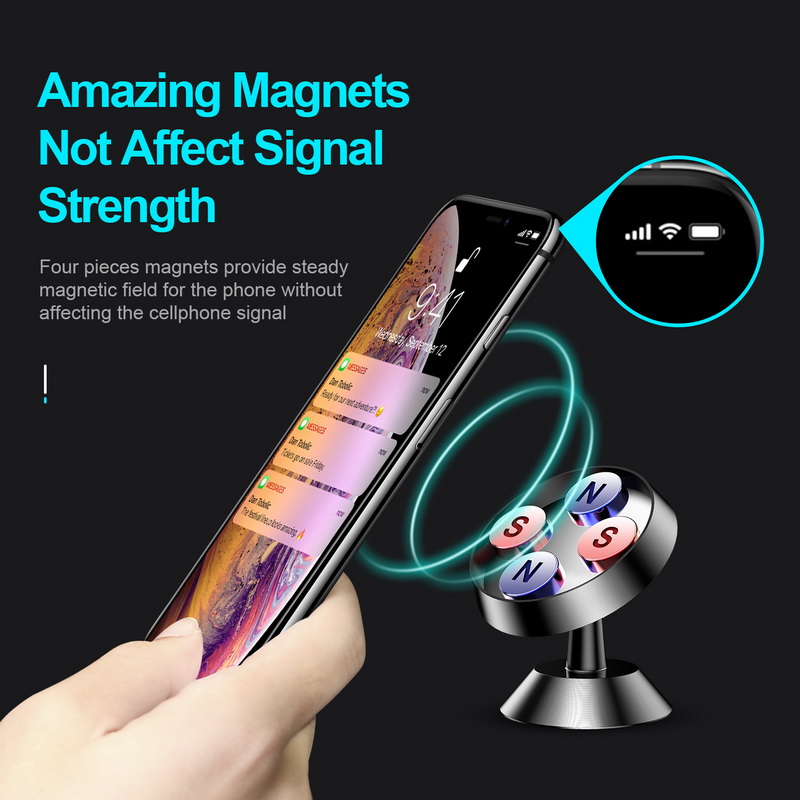 GETIHU Magnetic Car Phone Holder Magnet Smartphone Mobile St