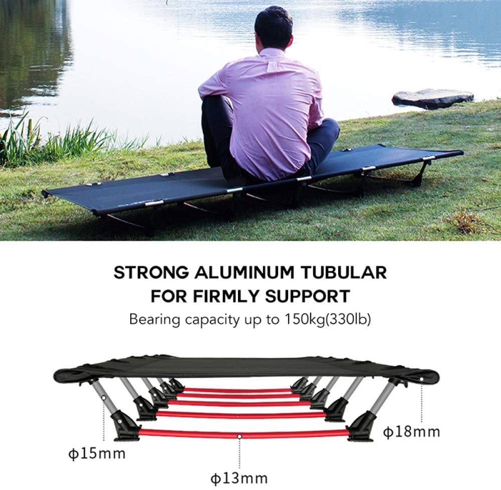 Portable Foldable Camping Cot Single Person Outdoor Folding - 图1