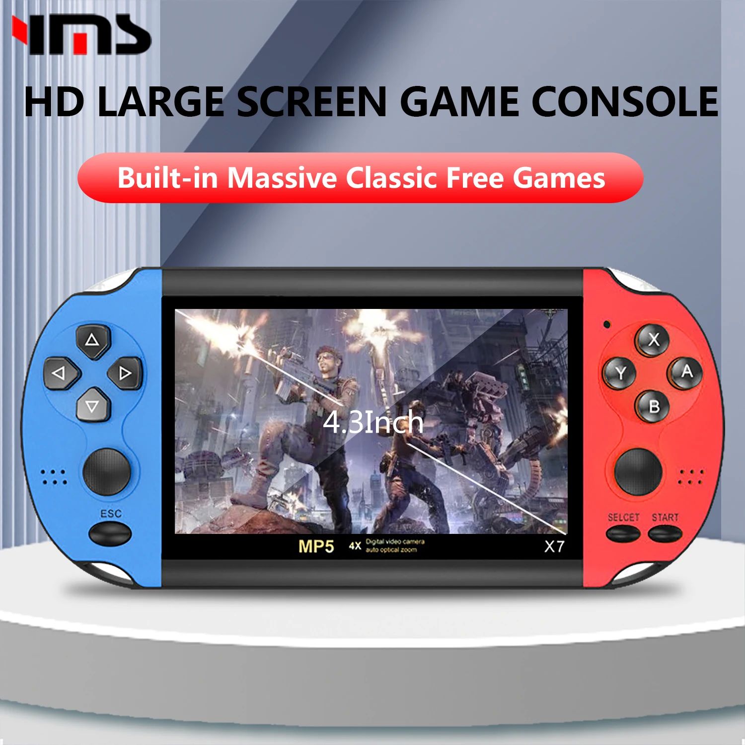 X7/X12 Plus Video Game Console Built-in 10000 Games 7.1/5.1/ - 图1