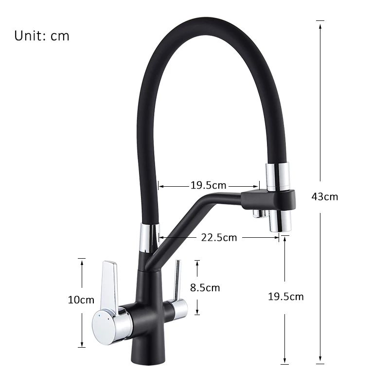 Quyanre Filtered Kitchen Faucets Purification Kitchen Tap 36-图1