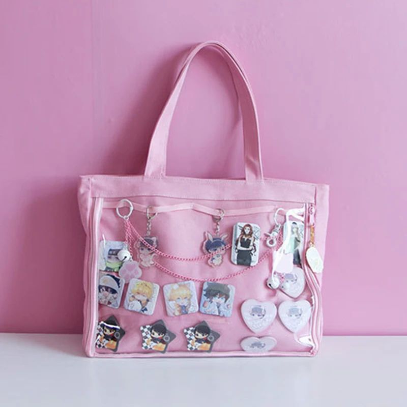 Ita Bag Girls Lolita Style Lovely Crossbody Kawaii Clear Bag - 图1