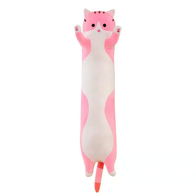 New Arrive 50cm Cute Soft Long Cat Boyfriend Plush Toys Stuf - 图0