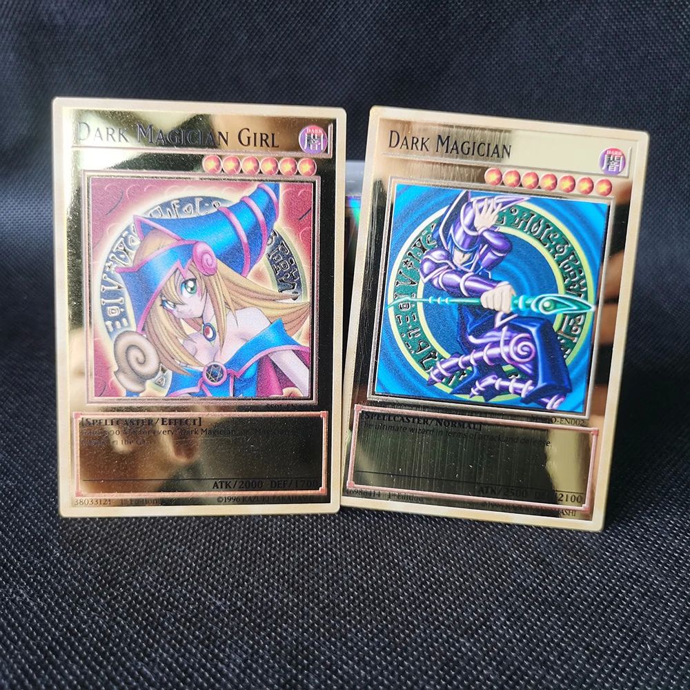 Yugioh Golden Metal Cards Yu-Gi-Oh Alloy Collection Card Blu-图2