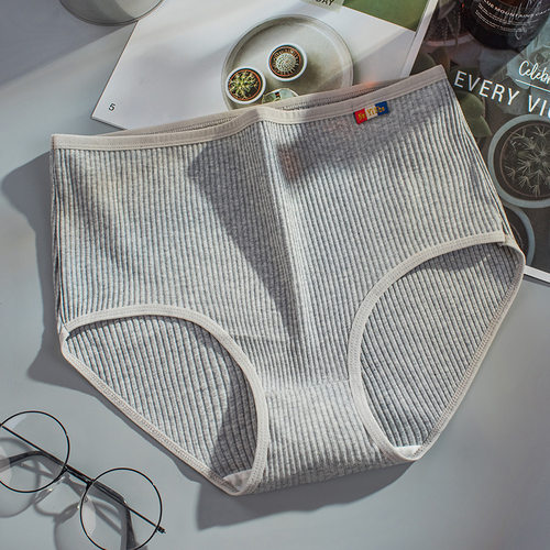 L-XXXl Cotton Panties For Women's Underwear Plus Size Solid - 图1