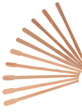100PCS Woman Wooden Body Hair Removal Sticks Wax Waxing Disp