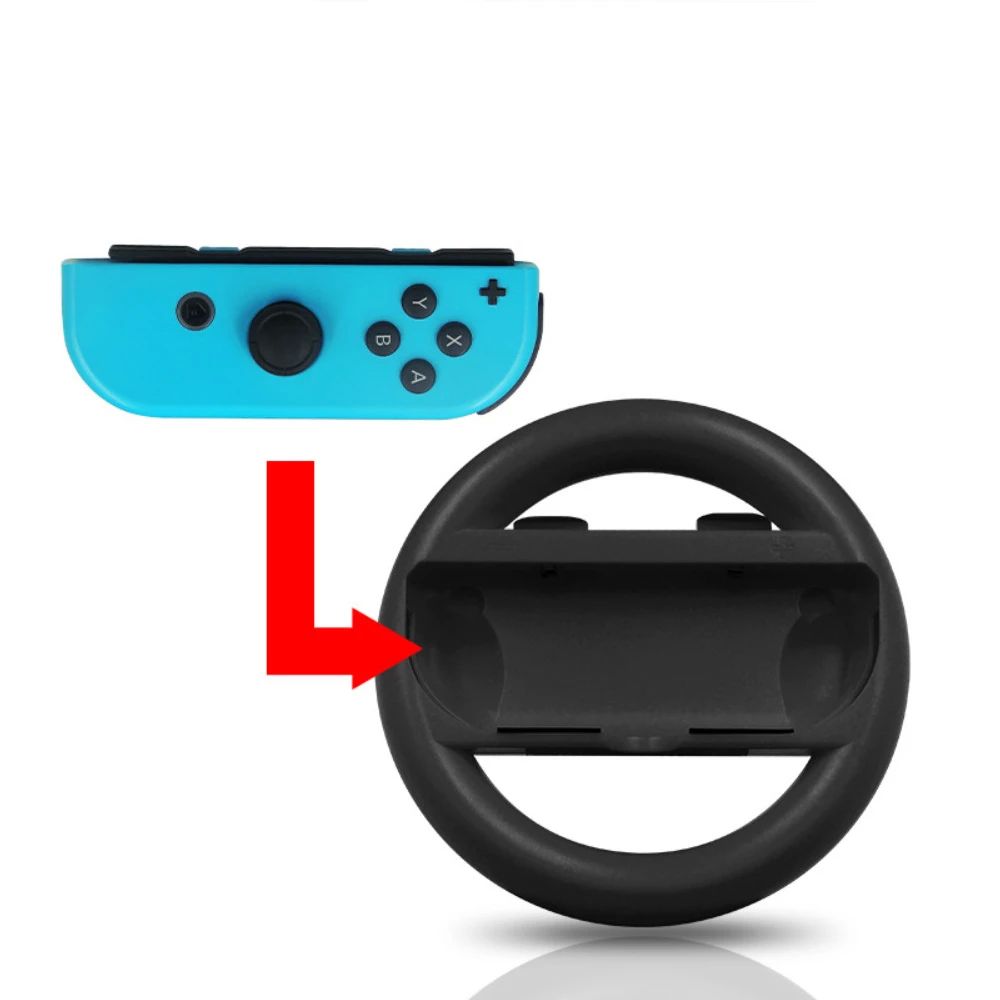 2pcs Racing Steering Wheel for Nintendos Nintend Switch Joy-图3