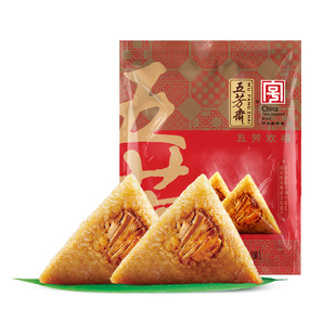 详情页下单！9.9秒杀！五芳斋猪肉粽100gx4个