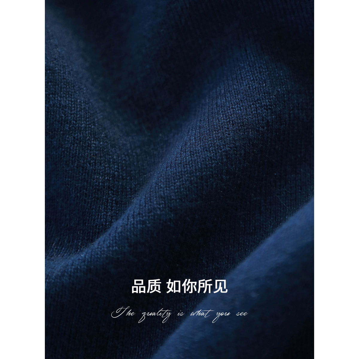 COCOBELLA静奢风高领长款连衣裙秋冬气质高知OP毛衣裙MZ3146 - 图3