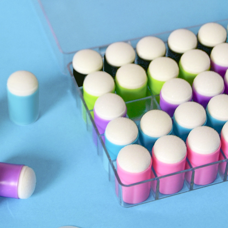 儿童美术涂色晕染刷色海绵指套辅助玩具幼儿园美工区角域环创材料,淘宝优惠券,粉丝福利购,淘宝优惠卷