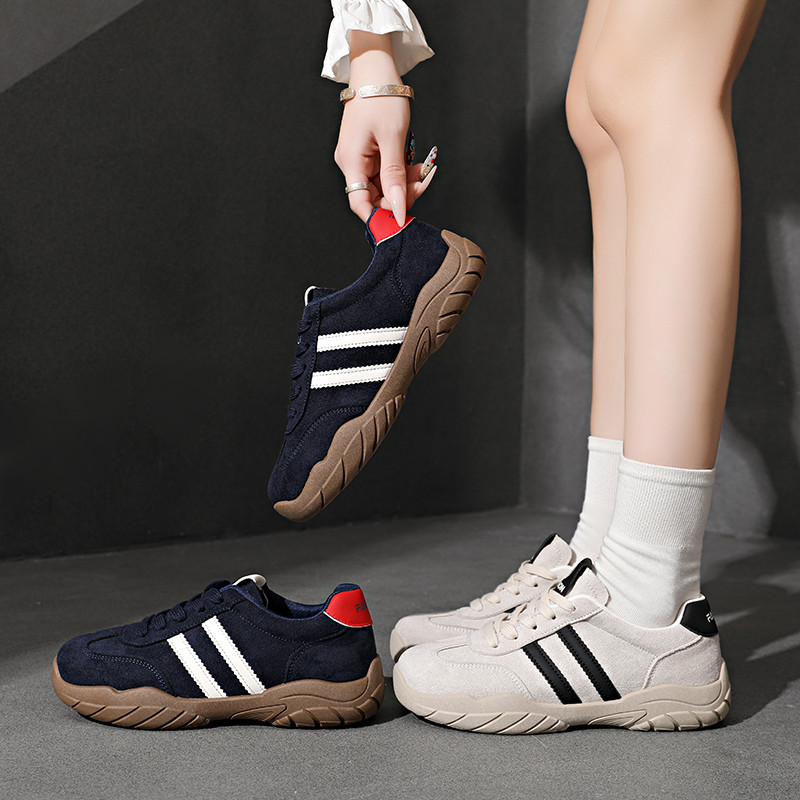 爆款厚底德训鞋女款2026春季新款单鞋女时尚百搭运动休闲阿甘鞋女,淘宝优惠券,粉丝福利购,淘宝优惠卷