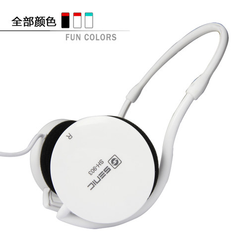 挂耳式音乐运动手机耳麦头戴式电脑学习网课声丽SH-903 N后挂耳机 - 图3