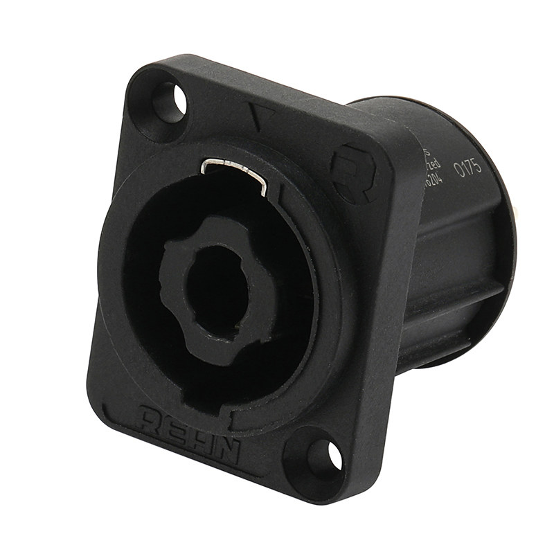 REAN甬声音箱插座四芯喇叭音响连接器纽崔克座子功放RLS4MPZ底座,淘宝优惠券,粉丝福利购,淘宝优惠卷