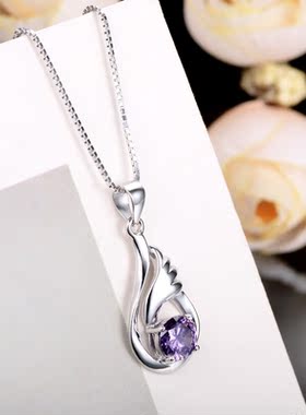 韩版925银女士甜美风小动物吊坠