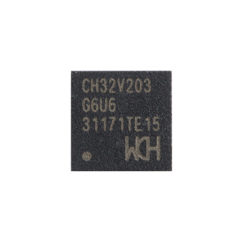 原装正品 CH32V203G6U6 QFN-28 RISC-V内核 32位微控制器-MCU - 图1