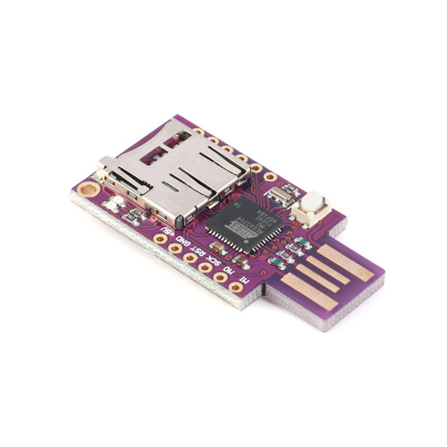 【集芯电子】虚拟键盘 USB Keyboard/Badusb/TF存储器/ATMEGA32U4 - 图0