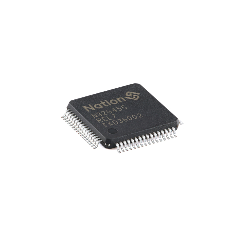 原装正品 N32G455REL7 LQFP-64 ARM Cortex-M4 32位微控制器-MCU - 图0