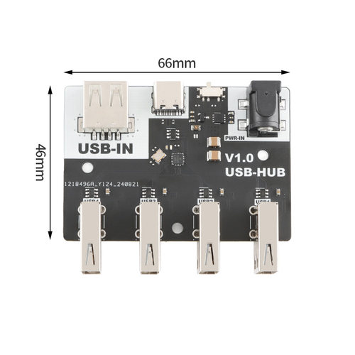XL-USBHUB集线器模块 CH334 4接口USB2.0集线器芯片 40MB/S_虎窝淘