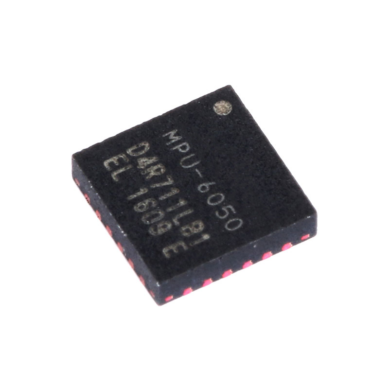 原装正品MPU-6050 芯片 陀螺仪/加速度计 6轴 可编程 I2C QFN-24 - 图0
