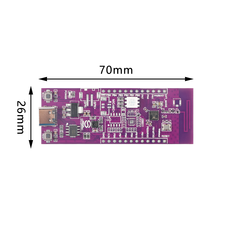 联盛德微W800开发板STM32芯片物联网嵌入式单片机通讯MCU涂鸦BLE - 图3