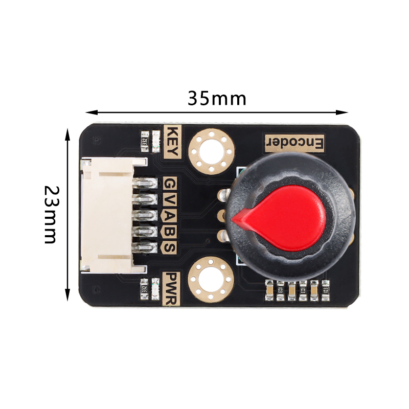 Encoder EC11旋转编码器模块数字脉冲输出 带旋钮 PH2.0-5pin接口