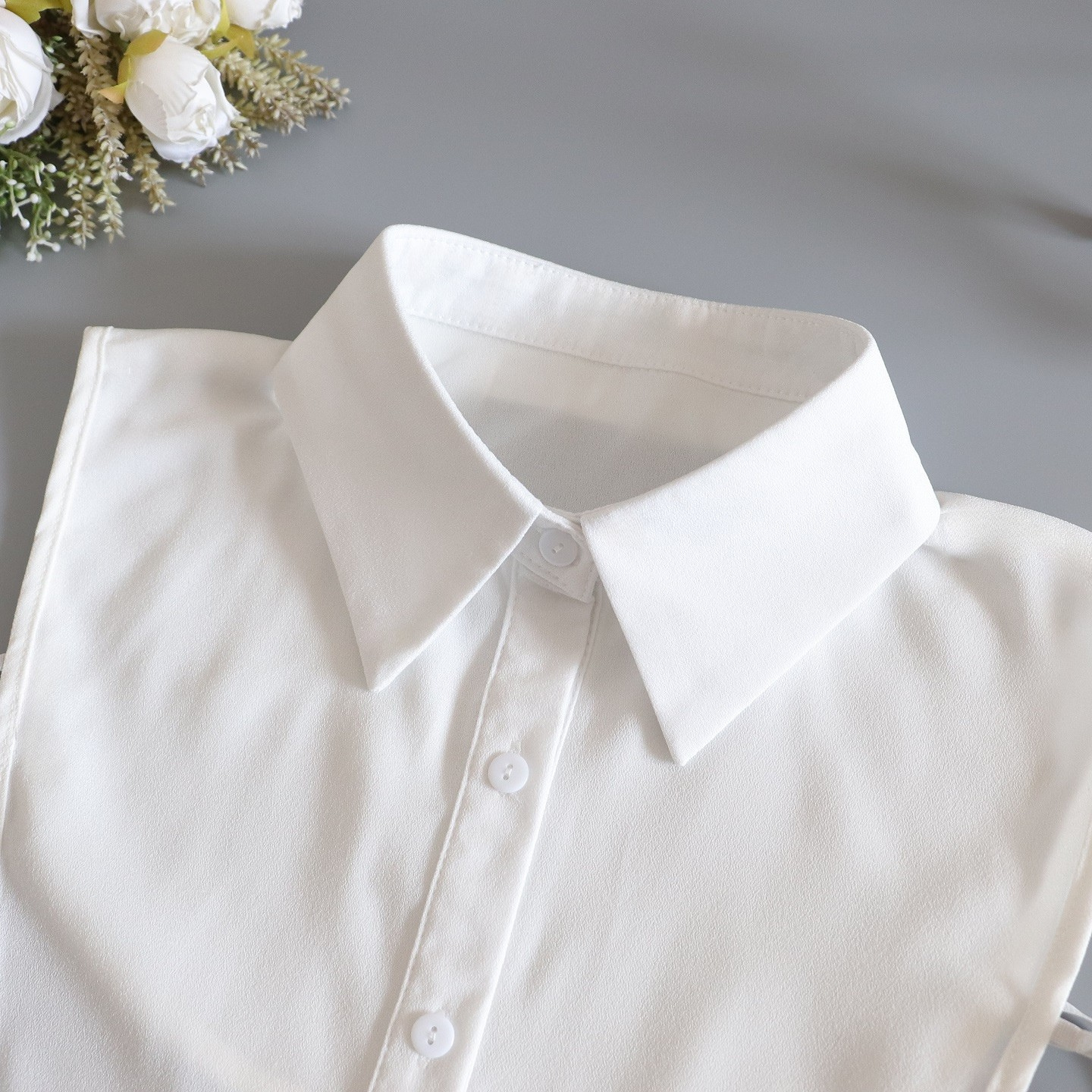 小雪之屋雪纺尖领假领子女百搭秋冬配毛衣内搭职业工装装饰假衣领,淘宝优惠券,粉丝福利购,淘宝优惠卷