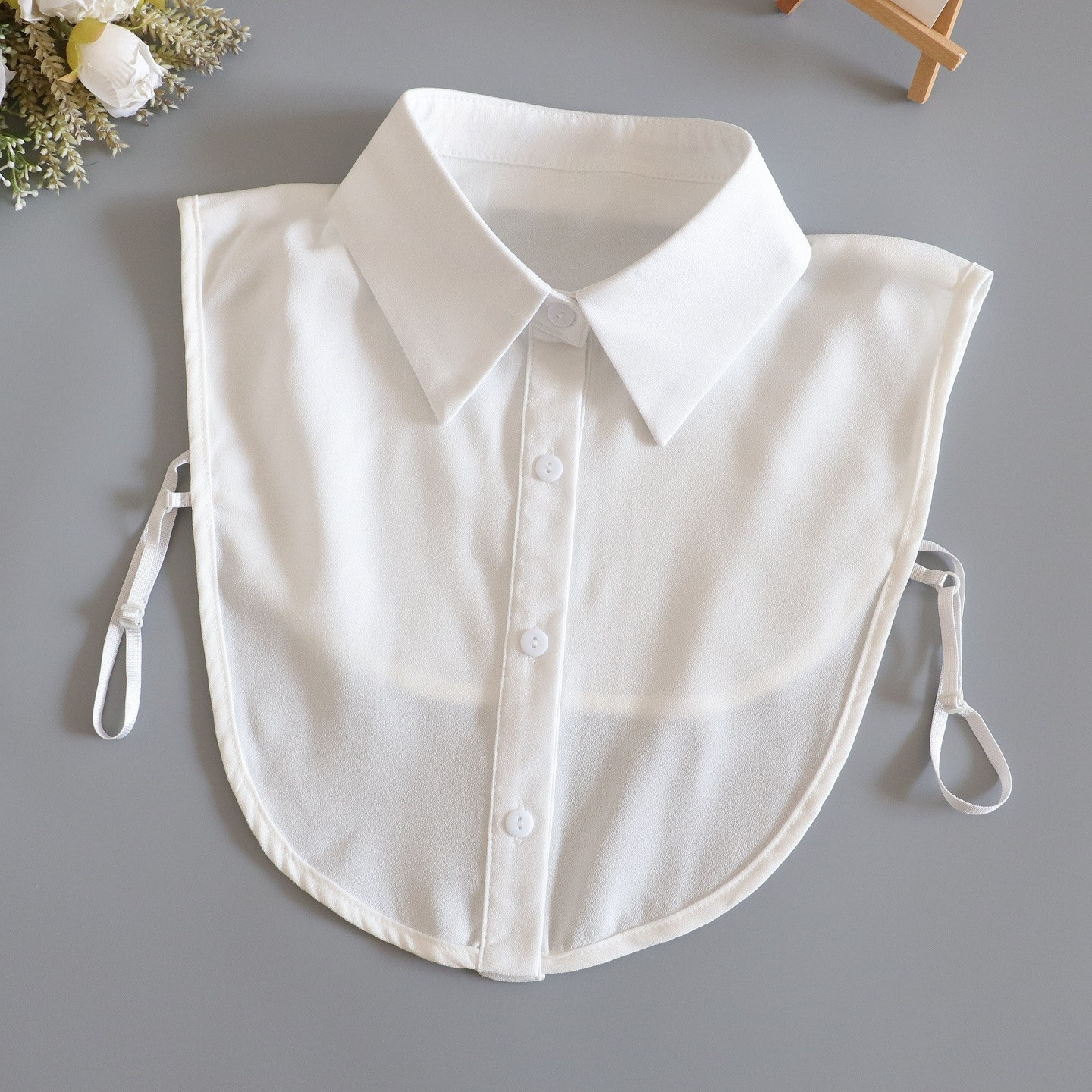 小雪之屋雪纺尖领假领子女百搭秋冬配毛衣内搭职业工装装饰假衣领,淘宝优惠券,粉丝福利购,淘宝优惠卷