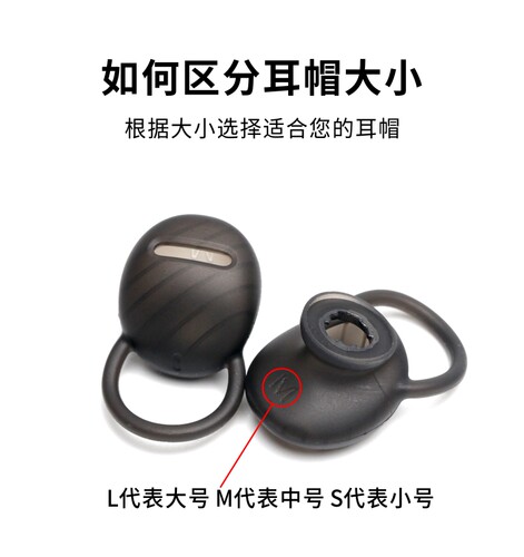 适用于原配华为b6智能手环耳套耳帽耳塞耳挂B6耳机套耳冒配件硅胶套皮套 - 图1