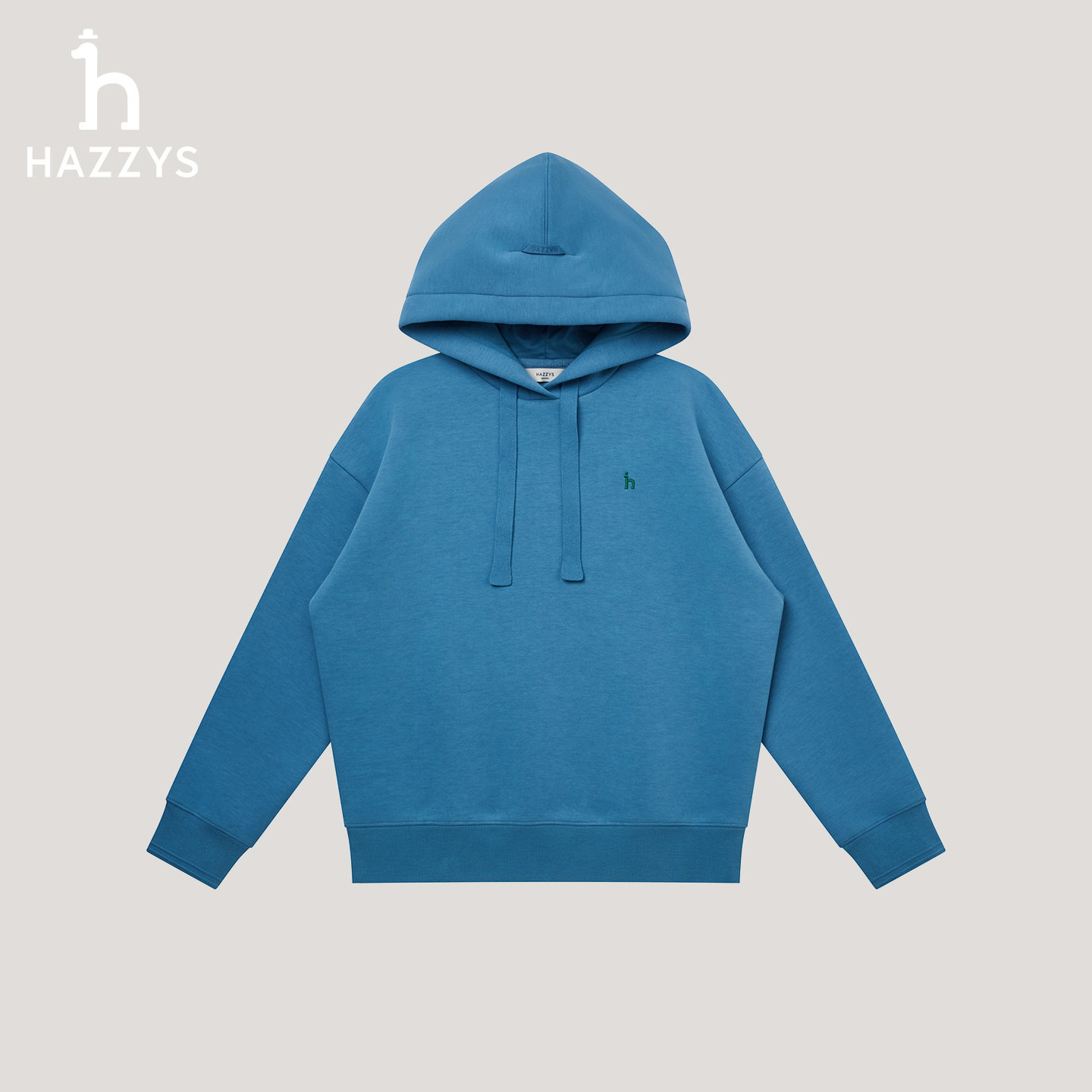 【商场同款】Hazzys哈吉斯连帽卫衣女2025秋季新品休闲宽松上衣潮,淘宝优惠券,粉丝福利购,淘宝优惠卷