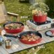 Supor pot set full set of household removable handle pot kitchen non-stick pot three-piece doll pot stacking pot