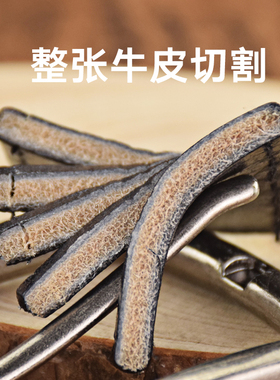 日系复古男士针扣休闲头层皮带