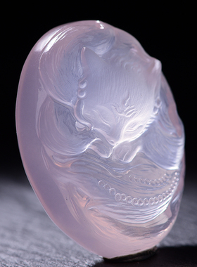 鲍氏水晶粉水晶九尾狐