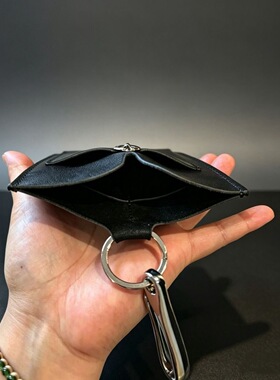 爆款发型师高端真皮剪刀包挂钩式