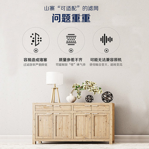 Blueair/布鲁雅尔空气净化滤网ProM/ProL/ProXL适用复合型过滤芯 - 图1