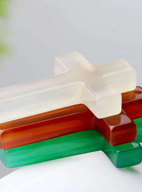 三色可选净透无瑕冰透荧光代刻字