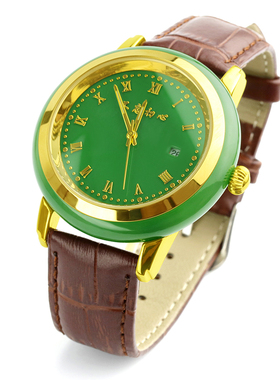 念玉碧玉表保色不锈钢生活防水