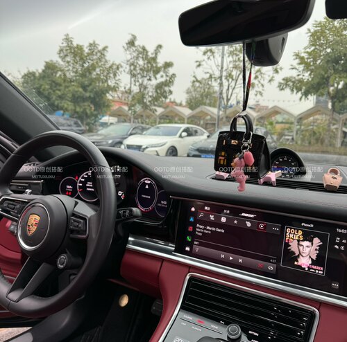 香薰耳机收纳包挂件小钱包迷你铂金包小房子可爱包包挂饰车钥匙扣 - 图3