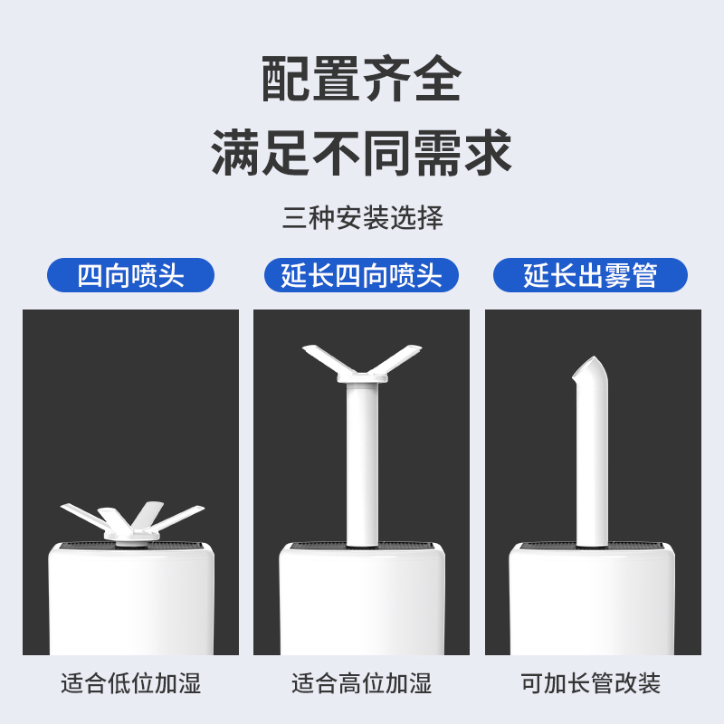 25升大雾量工业加湿器大容量蔬菜保鲜冰柜风幕柜空气加湿回潮机