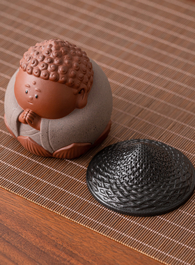 晨翔创意可爱小如来茶宠摆件装饰