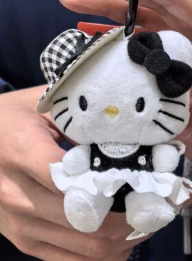 10cm玩偶娃衣复古棉花娃娃自嘲熊公仔kitty装扮衣服毛料娃娃diy