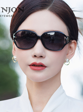 防紫外线高级感女墨镜