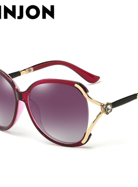 大框显瘦圆脸方镂空优雅太阳眼镜