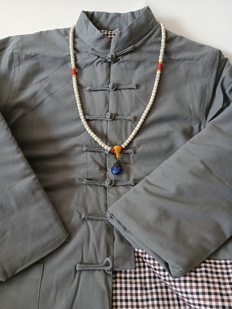 中国风纯棉老粗布唐装男棉袄中式立领盘扣棉衣复古冬季棉服外套,淘宝优惠券,粉丝福利购,淘宝优惠卷