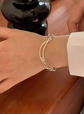 轻奢小众冷淡风绳结手链女百搭