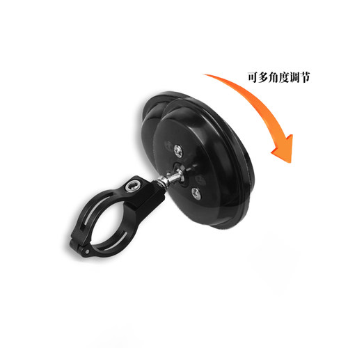 适用雅马哈MT03/MT09改装广角凸面镜摩托铝合金反光镜后视镜配件 - 图1